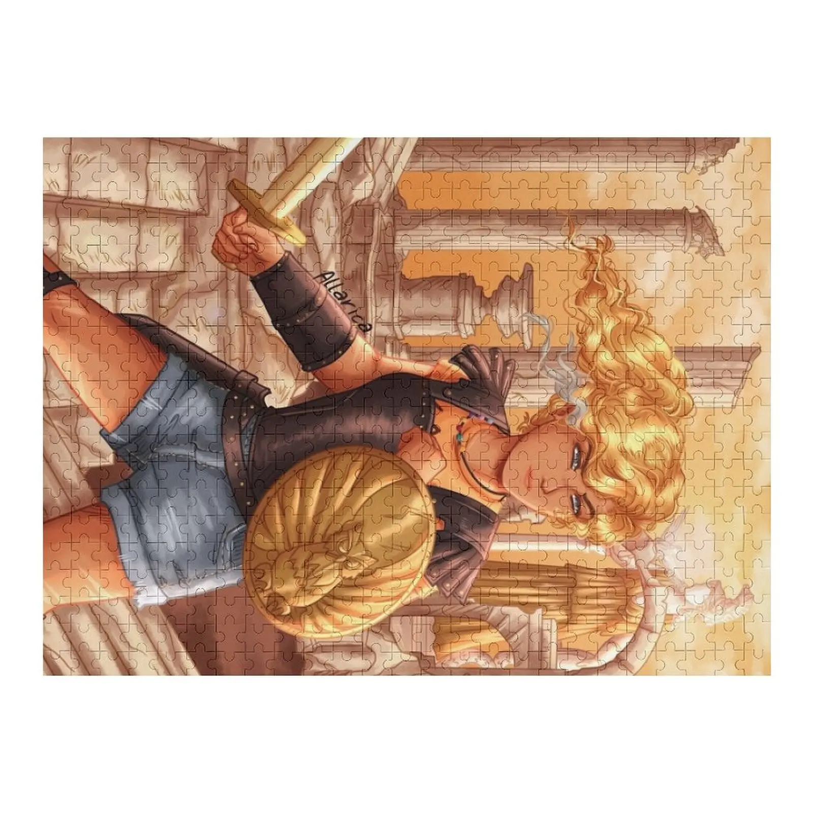 

Головоломка Annabeth Chase Gold Works Of Art Персонализированные игрушки-пазлы