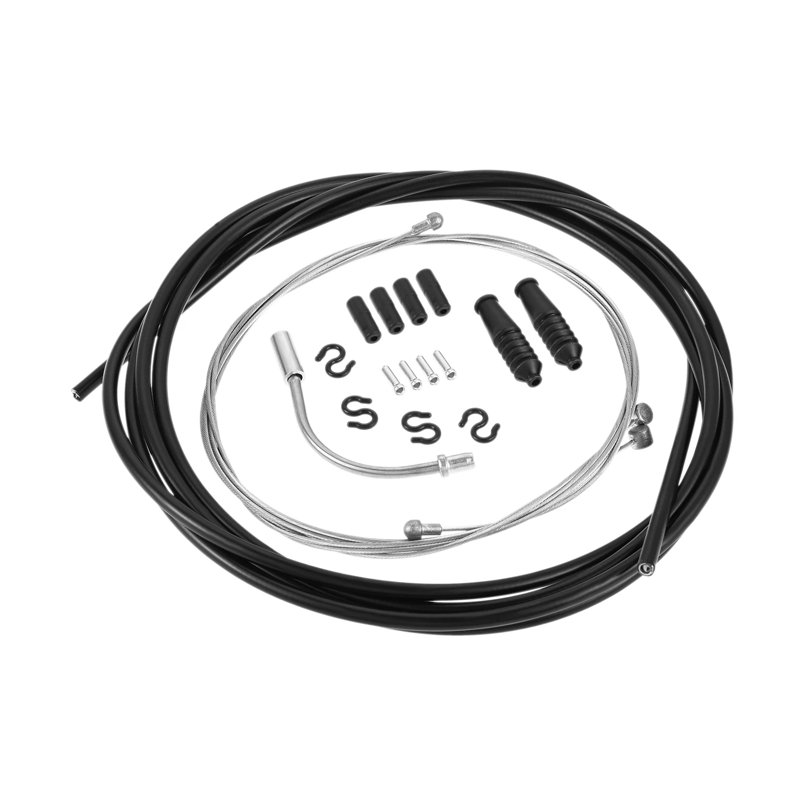 

19pcs/Set Universal Bike Brake Cable Kit Front & Rear Bicycle Brake Wire for Shimano, SRAM MTB / Road Bike/Hybrid Bicycle Parts