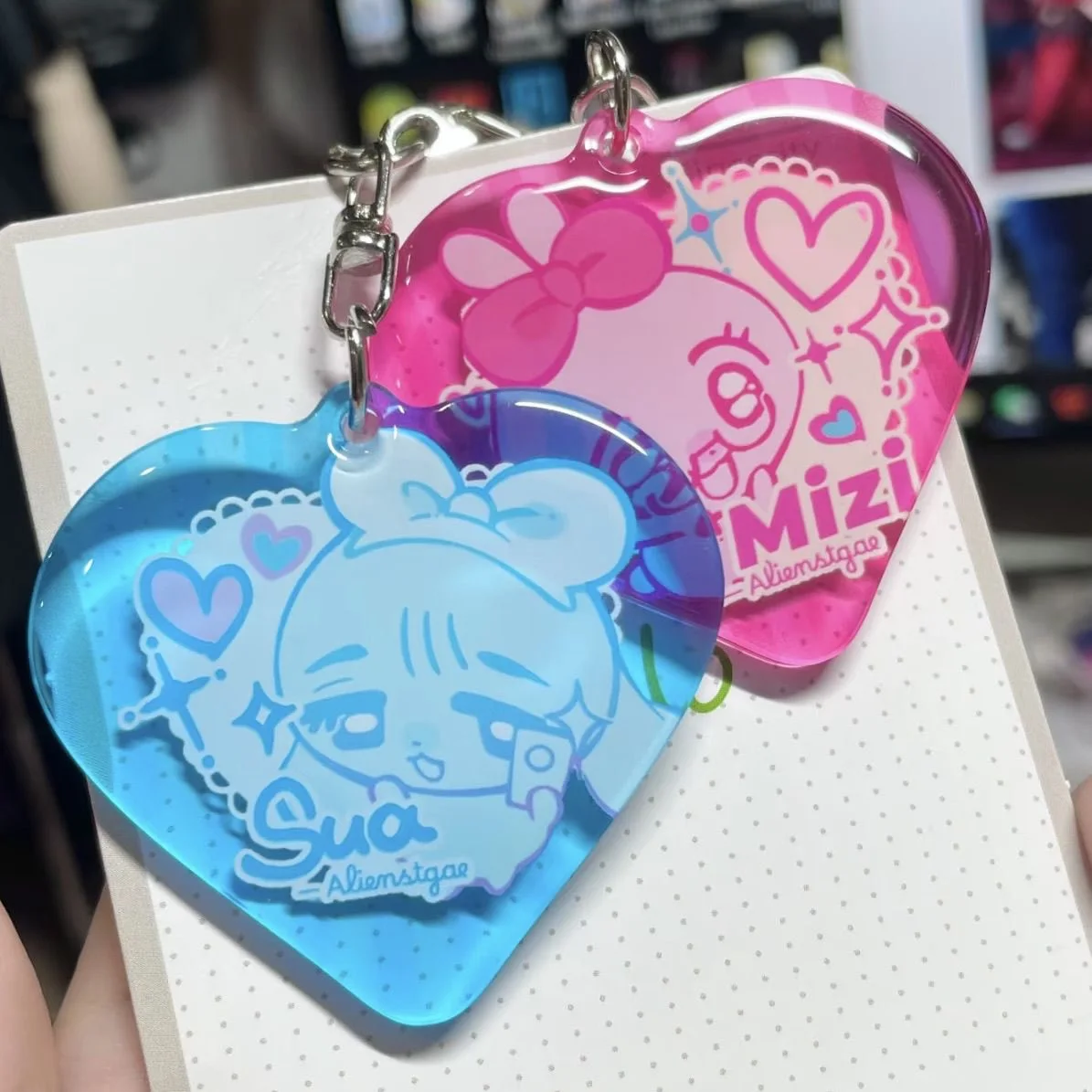 Косплей специальной формы сценический брелок мультфильм милый кулон акриловая сумка встряхивания висячие украшения