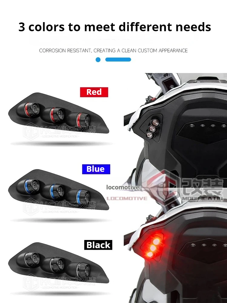 For 2023 BMW S1000RR modified turn signal rear tail light LED integrated bulb direction light short tail accessories