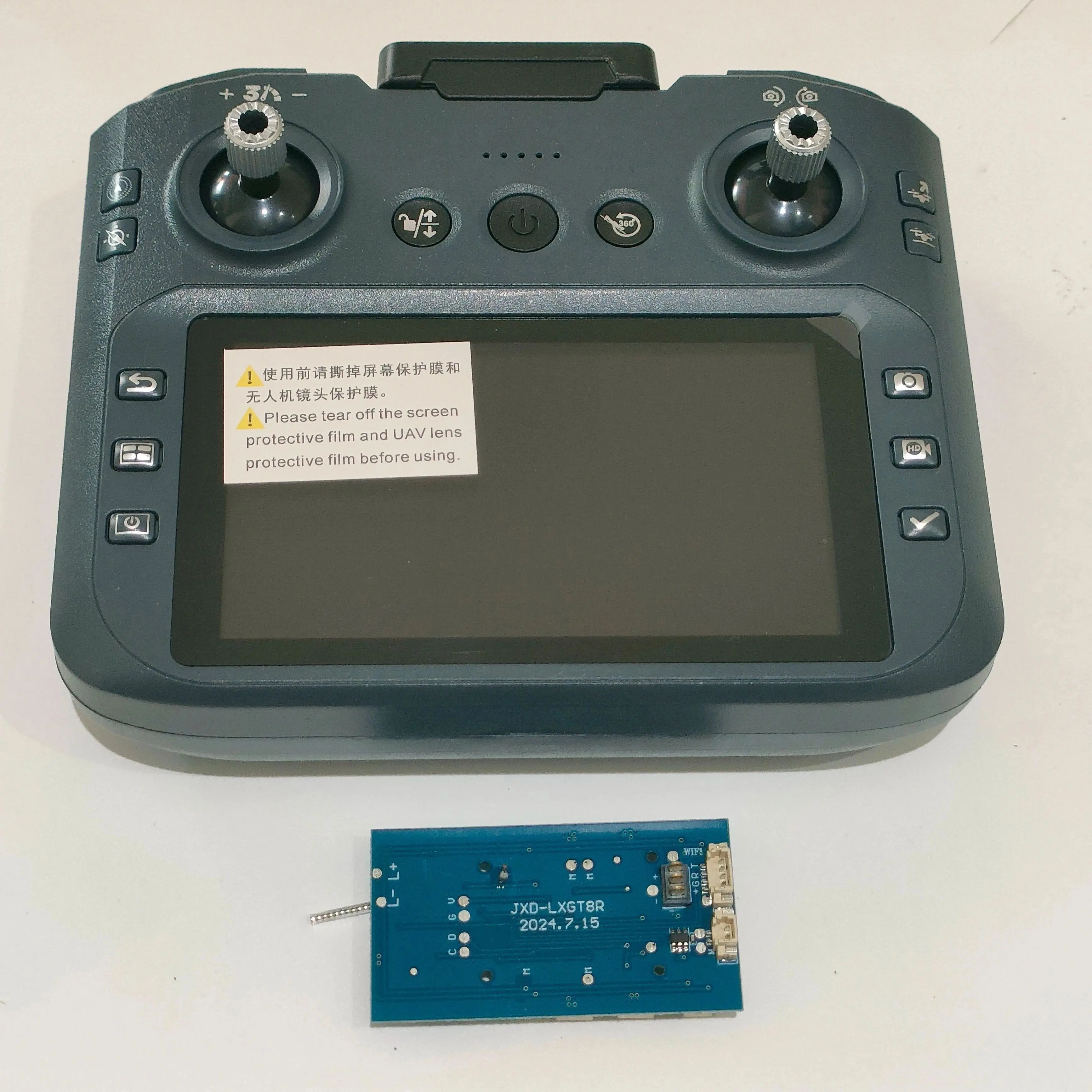 Remote Control and Main Board JXD-LXGT8R for GT8 Professional HD Dual Camera WIFI Brushless Motor Obstacle Avoidance GPS Foldabl