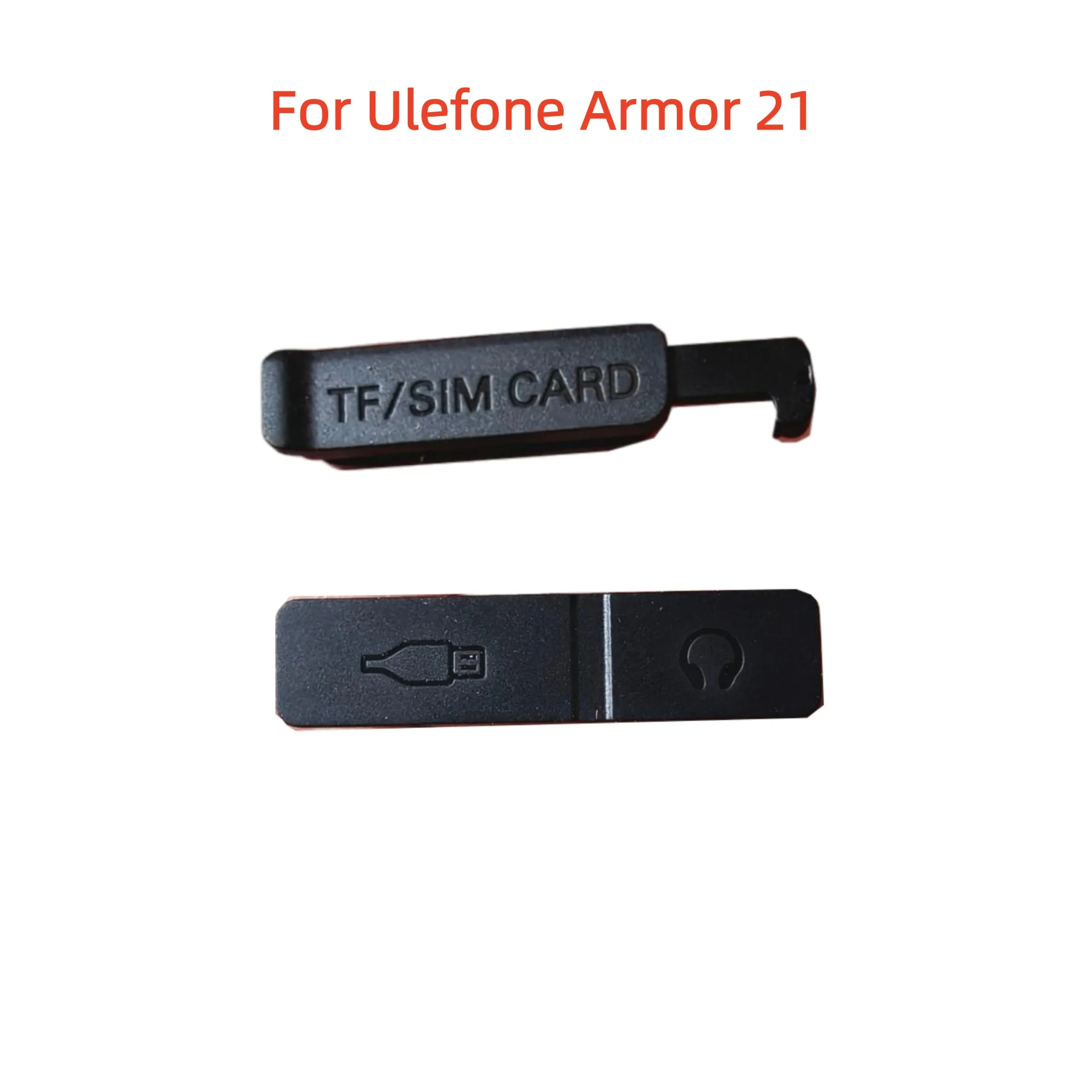 USB Rubber Dust Plug For Ulefone Armor 21 SIM TF Card Dust Plug Earphone Jack Dust Plug For Ulefone Armor 21 Cell Phone