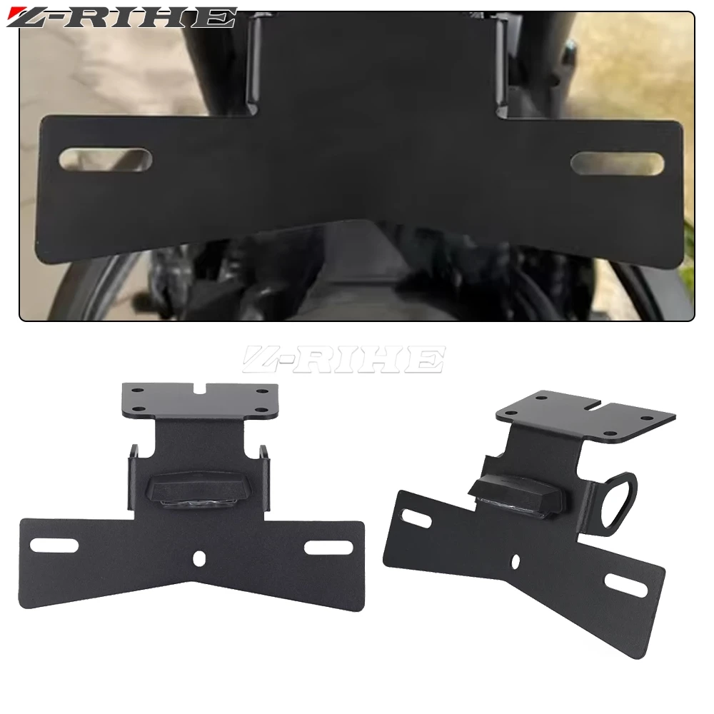 

Для YAMAHA MT-07 MT07 MT 07 2021 2022 2023 2024 держатель номерного знака светодиодный светильник аксессуары для мотоцикла хвост аккуратное крыло Eliminator