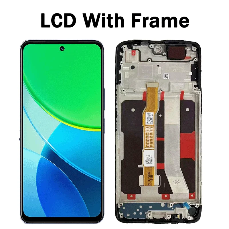 6.68”” AAA+ Ekran LCD z panelem dotykowym i digitizerem do Vivo Y19S, zamiennik wyświetlacza do Vivo 19s V2419, części zamienne do naprawy — zdjęcie produktu 3