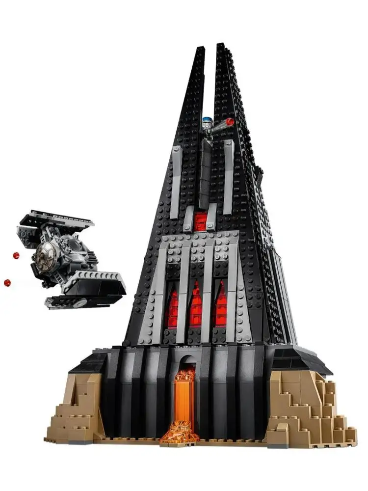1090 Teile Star Wars Darth Vader Schloss TIE Fighter 11425 Modellbausatz Kompatibel mit 75251 05152