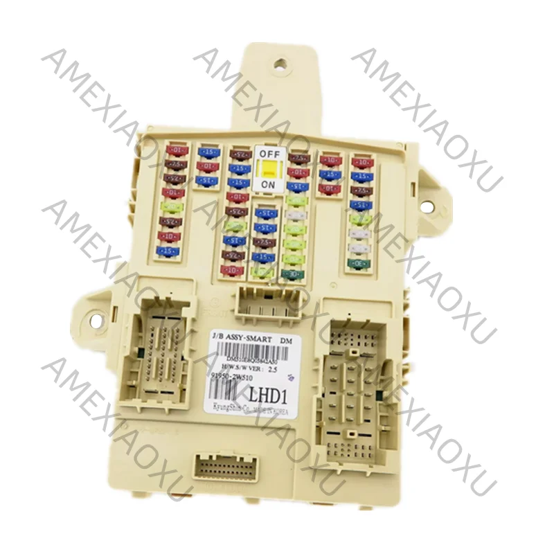 1PC OEM :919502W510 For  HYUNDAI SANTA FE DM 2013-2017 Fuse Relay Box  AMEXIAOXU