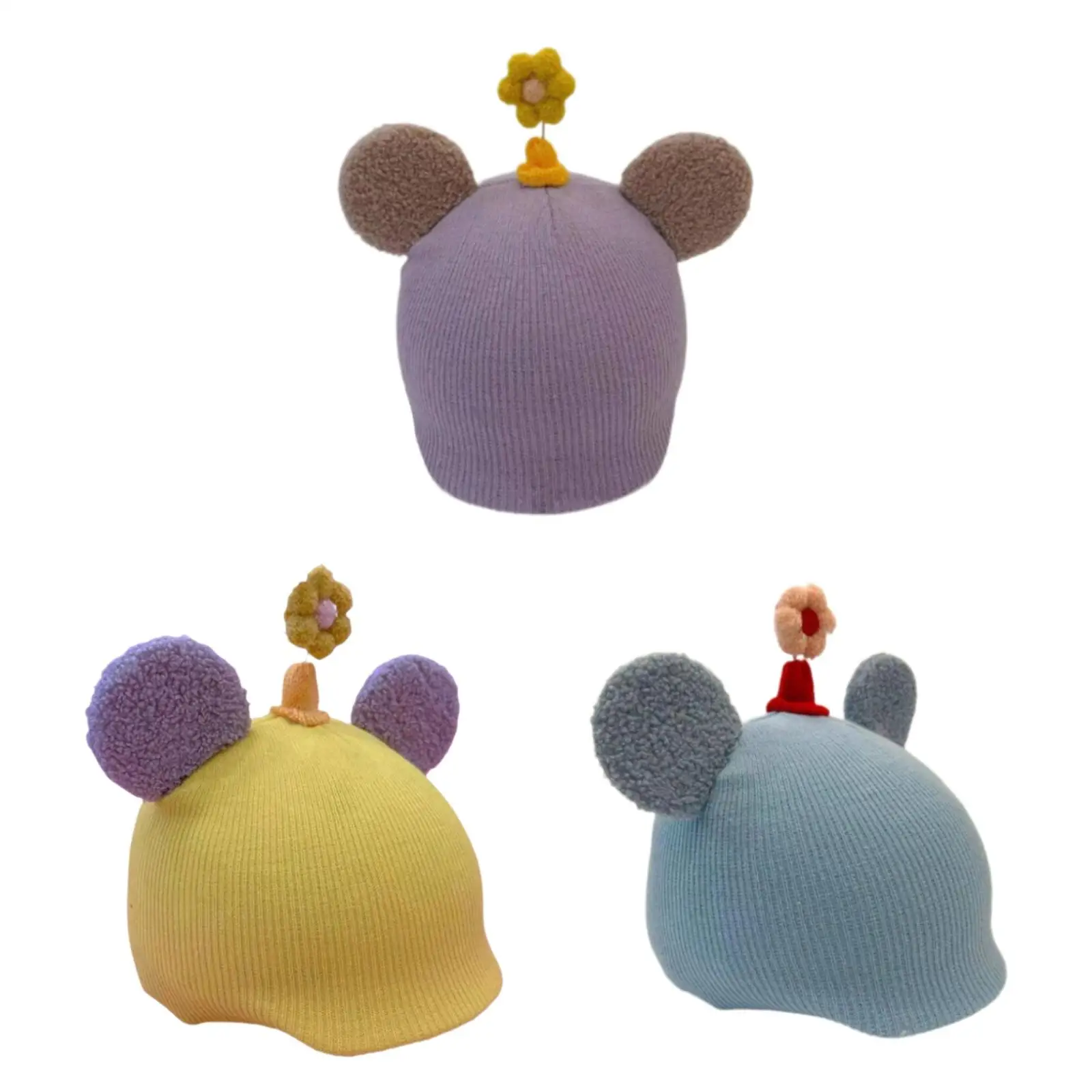 

Snow Ski Helmet Cover Ski Helmet Decoration Cute Cartoon Decorative Decor Warm Outdoor Sports Knitted Cap Skiing Helmet Cover
