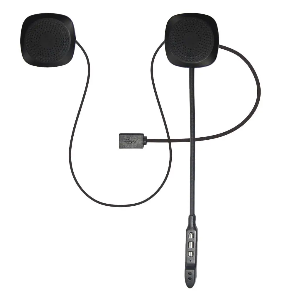 

1Pcs Motorcycle Earphone Black in- Wireless Mic Earphone Superior Sound for Riders Long Ride Essential