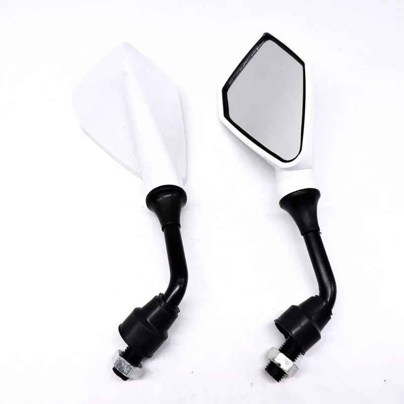 1 Pair Motorcycle Rearview Mirror Replacement Parts Scooter E-bike Reversing Auxiliary Mirror Modified Accessories