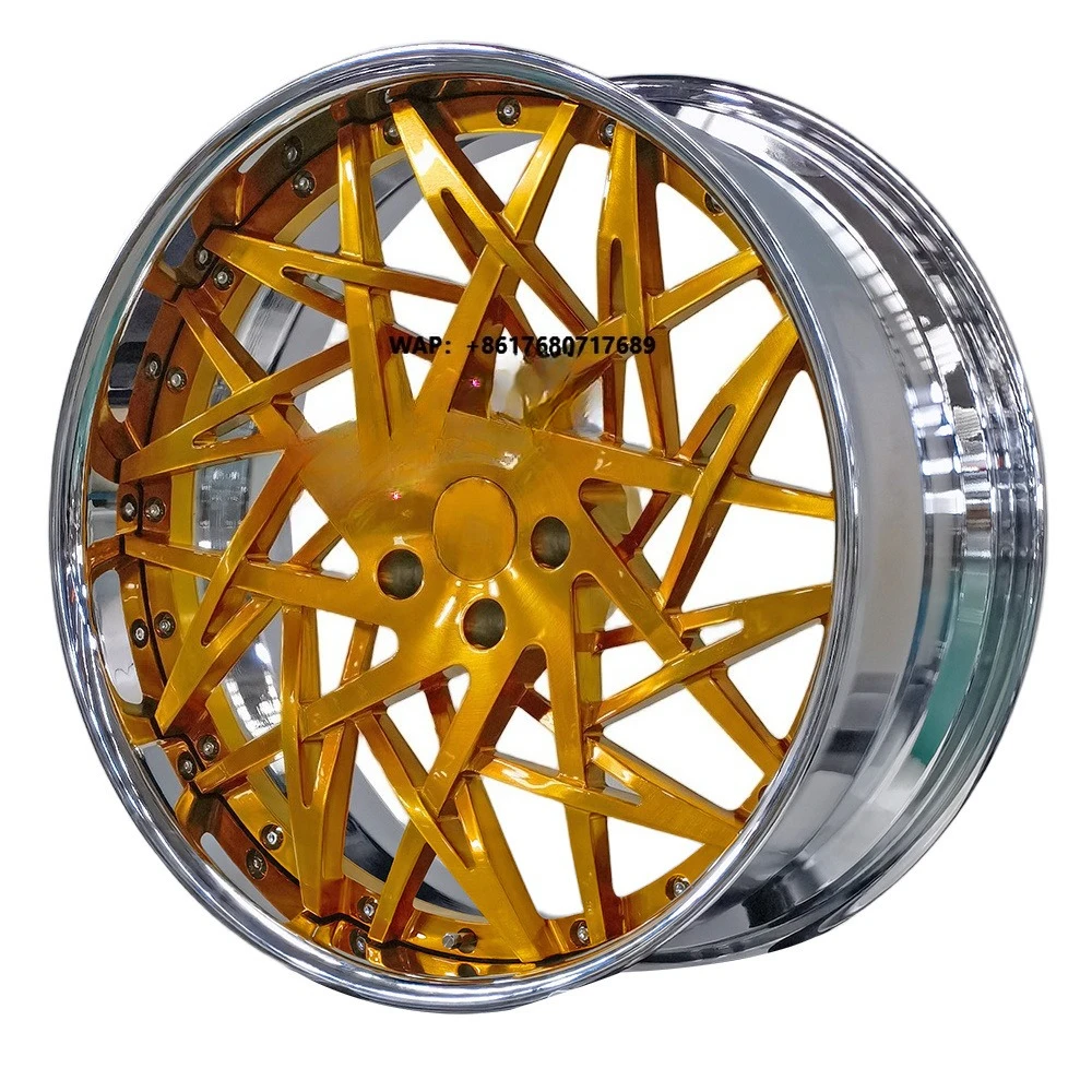 

BRAND WHEEL 26 Inch Forging Chrome Wheel Foged Car Rims Concave Rims 5x114.3 Rims Rucci Forged Wheels
