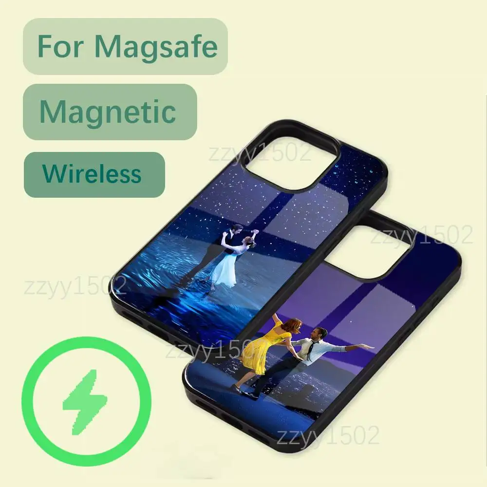 L-LaLaLand Movie Phone Case For iPhone 17,16,15,14,13,12,11,Pro,Max,Plus,Mini,SE4,E Magsafe Wireless Charging