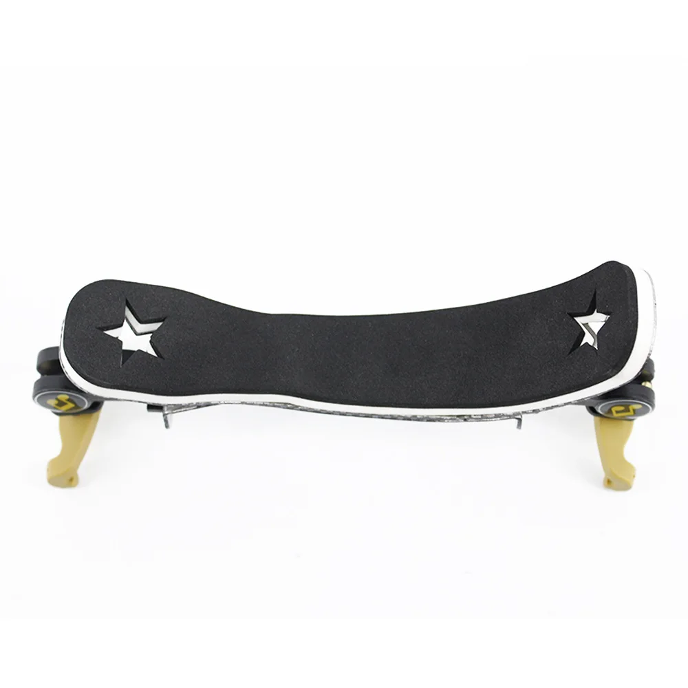 European and American Violin Shoulder Rest Hollow Star Pattern Adjustable Folding Violin Shoulder Pad
