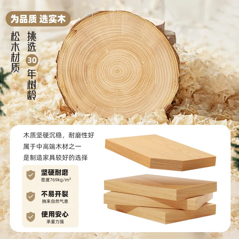 Solid Wood Core Tipping Bucket Shoe Cabinet Household Door Storage Cabinet Integrated Against