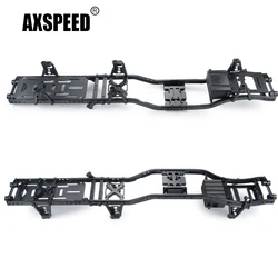 AXSPEED 6x6 Metal & Carbon Body Chassis Frame Kit for Axial SCX10 90046 90047 90027 90028 1/10 RC Rock Crawler Car Upgrade Parts