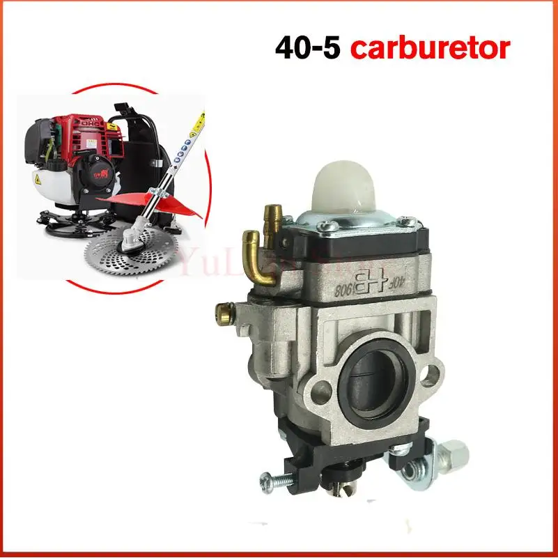 NEW 40-5 Carburetor Accessories Spark Plug Set For CG430 CG520 BC430 BC520 43cc 49cc 50cc 52cc Lawn Mower 2 Stroke Engine Carb