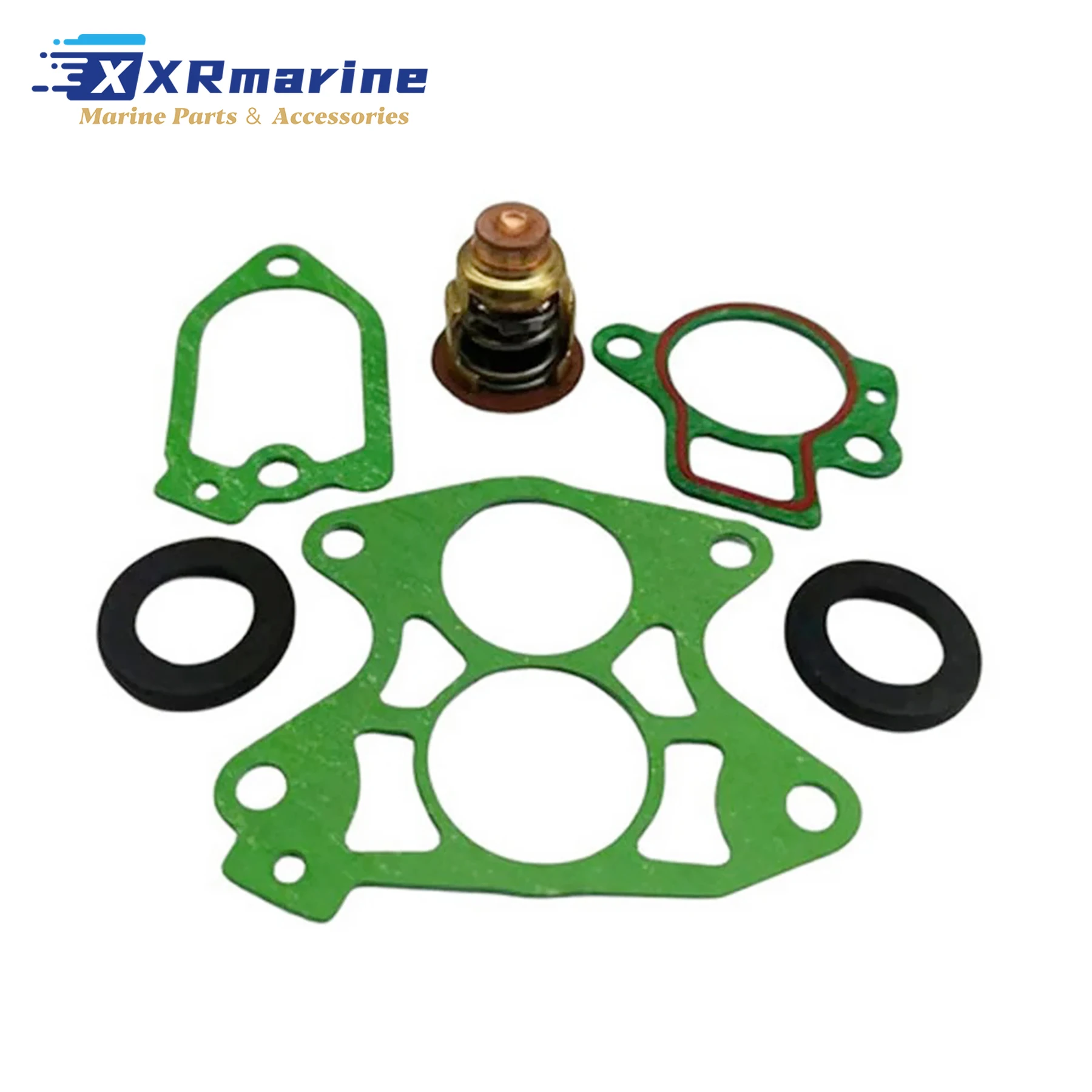 122℉ / 50℃ Thermostat Service Kit Fits for Yamaha Marine 20 - 250 HP Outboard Engines Replacement 688-12411 6E5-12411