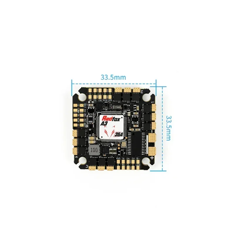 

Sub250 Redfox A3 F722 35A/45A AIO FC — высокопроизводительные обновления дрона DollyFly25/Micro Quadcopter