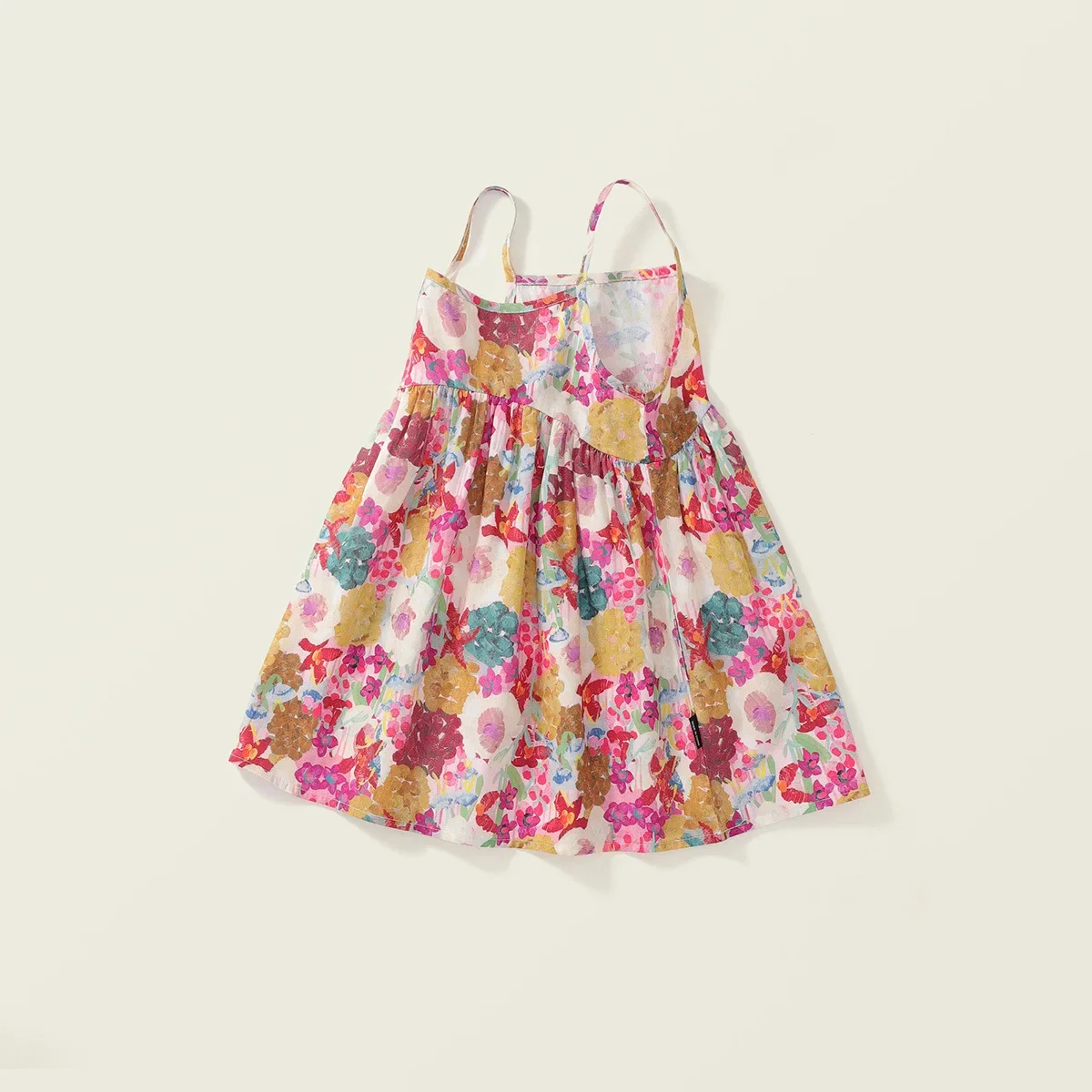 2024 Spring Summer New in Kids Baby Girls Fashion Clothing - Children Off Shoulder Flower Pure Cotton Knee-length Dresses 2-7Y