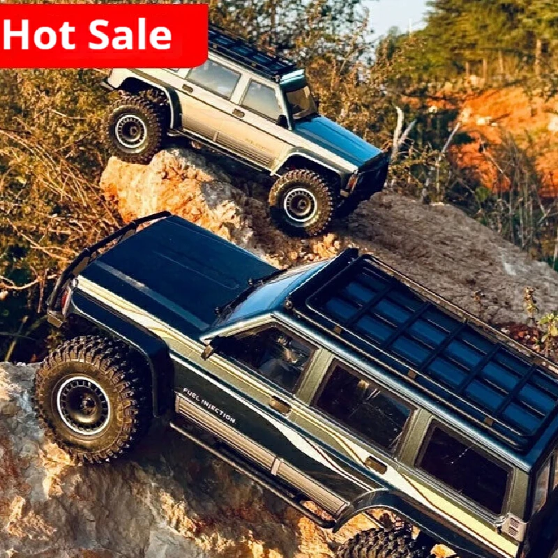 Yikong Yk4107 Pro Rc Crawler 1 10 Scale Simulated Patrol Brushless 4WD Differential Lock Off Road Climbing Car For Adult Hobby