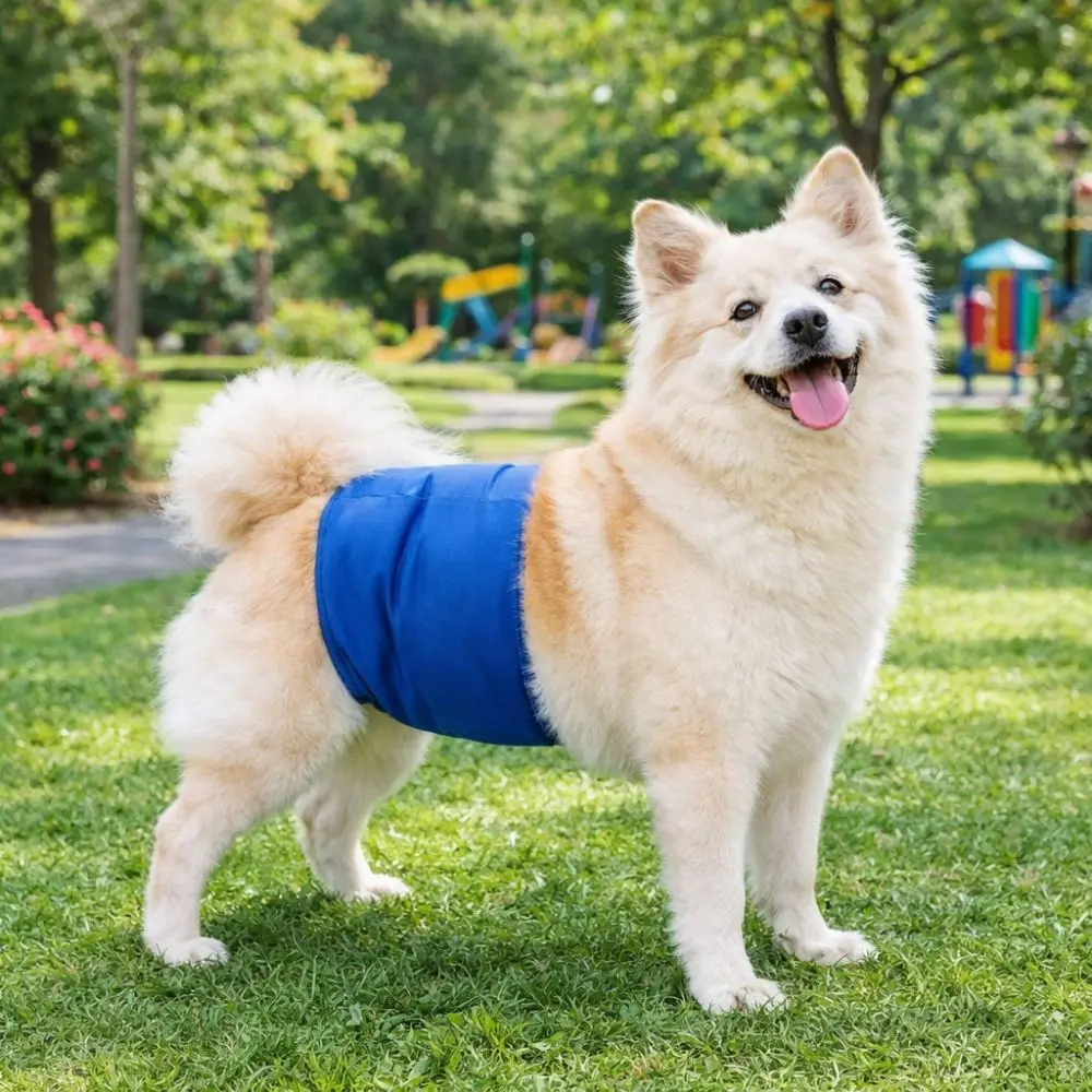 

Breathable Dog Physiological Pants Washable High Absorbing Pet Underwear Comfortable Leak-proof Courtesy Pants Anti Estrus