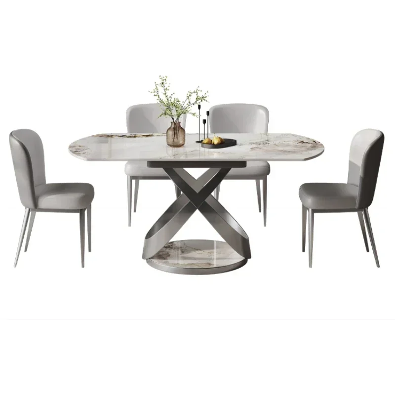 

Мраморный вращающийся стол, круглый кухонный выдвижной домашний кабинет для рукоделия, мини-маленький складной стол для завтрака, гостиной, мебель Tabelle