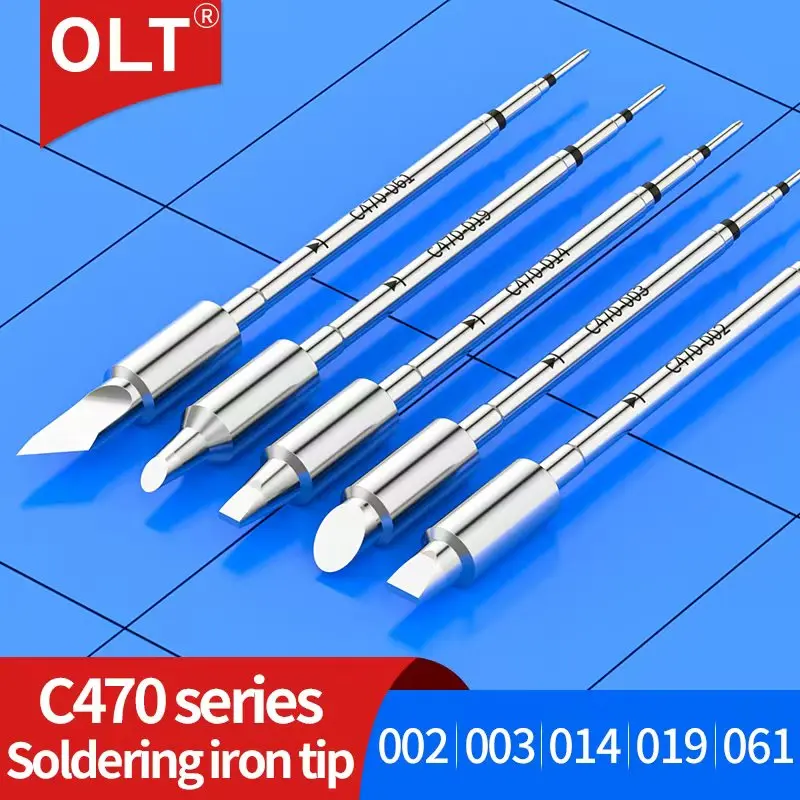 Puntas de soldador C470 C470-002 C470-014 C470-019 C470-003 C470-061 Punta de soldadura compatible con manijas JBC T470HD
