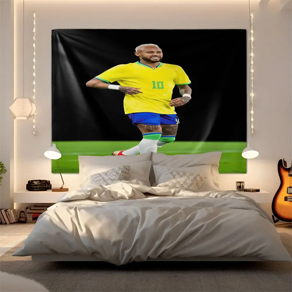 Blonde Athlete Uniform Print Tapestry Wall Hanging Tapestries Wall Blanket Backdrop Decor Sports Lover Leisure Room Cover