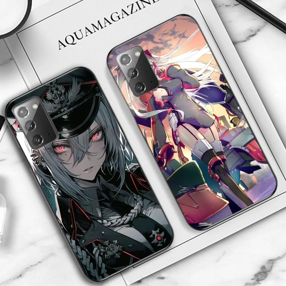 Azur Lane Phone Case For Samsung Note 8 9 10 20 pro plus lite M 10 11 20 30 21 31 51 A 21 22 42 02 03