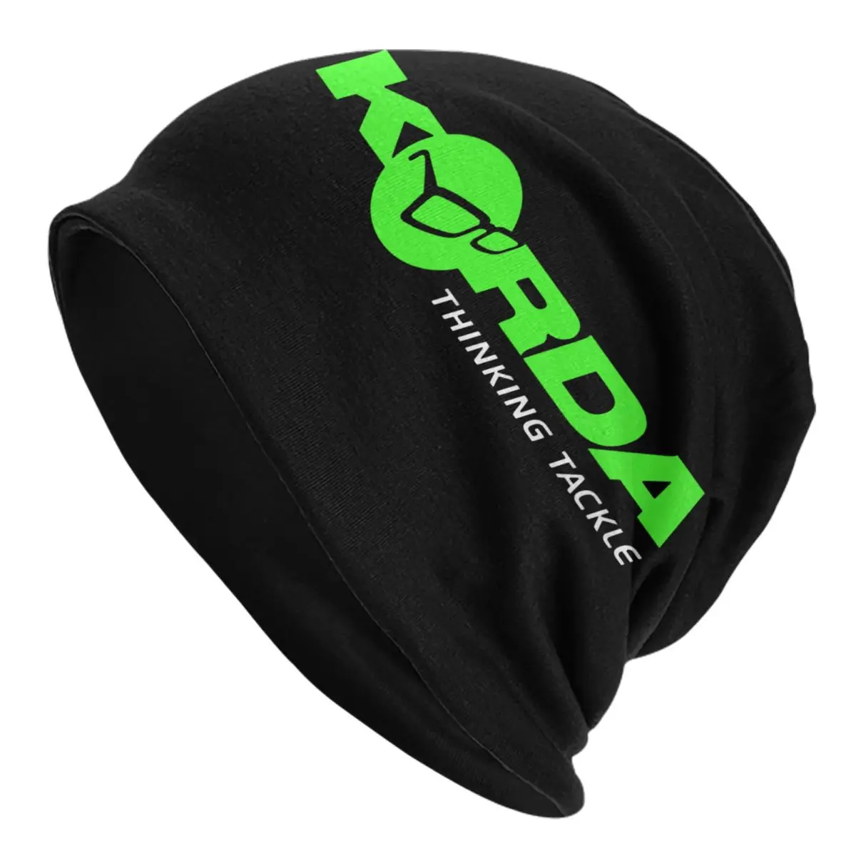 Korda Fishing Logo Beanie Cap Unisex Winter Bonnet Knitted Hats Fashion Outdoor Fish Carp Fisherman Gift Skullies Beanies Hats