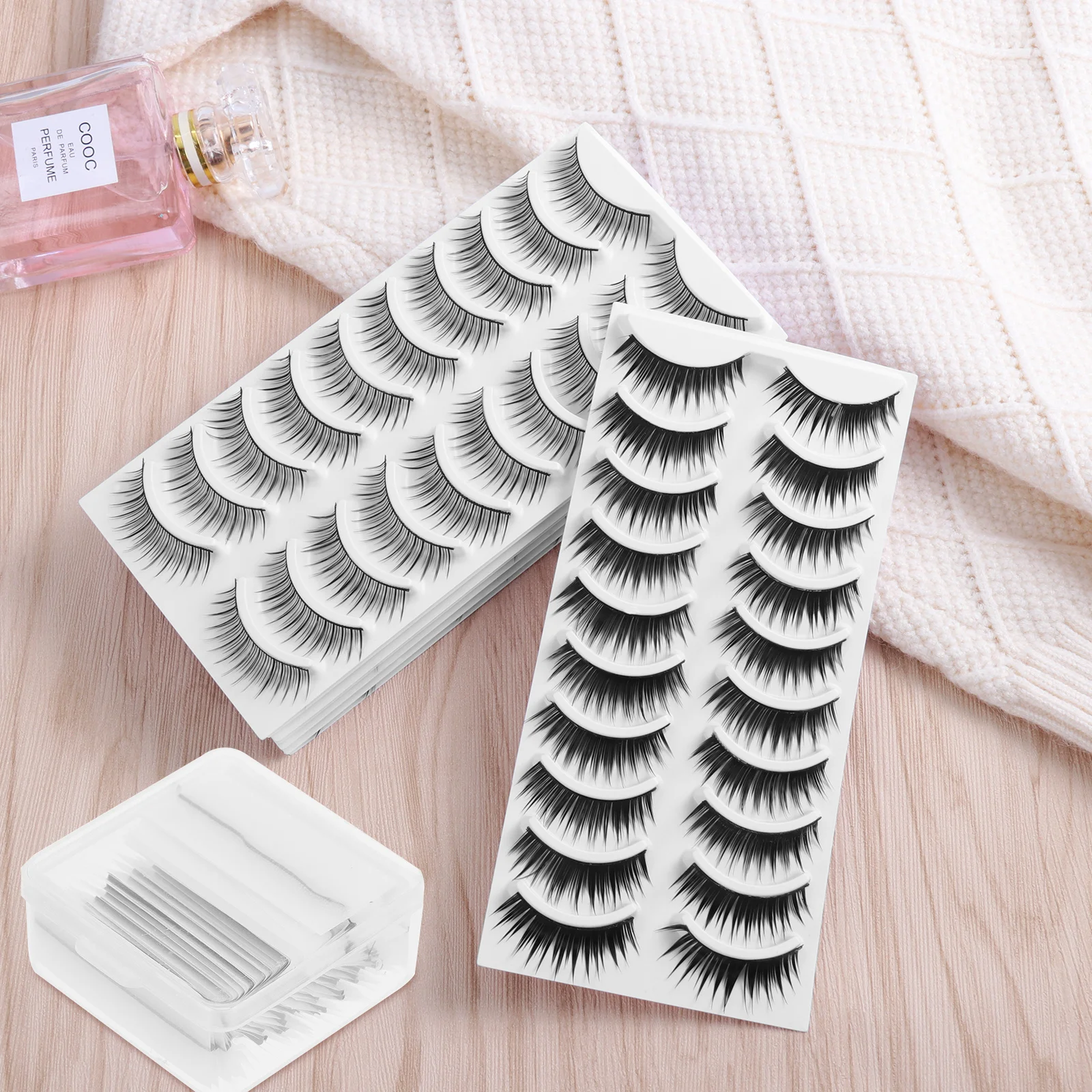 

102Pcs Eyelash Sticker Self-Adhesive Glue-Free False Eyelash Paster Premium Quality Lash Extension Adhesive Salon Use