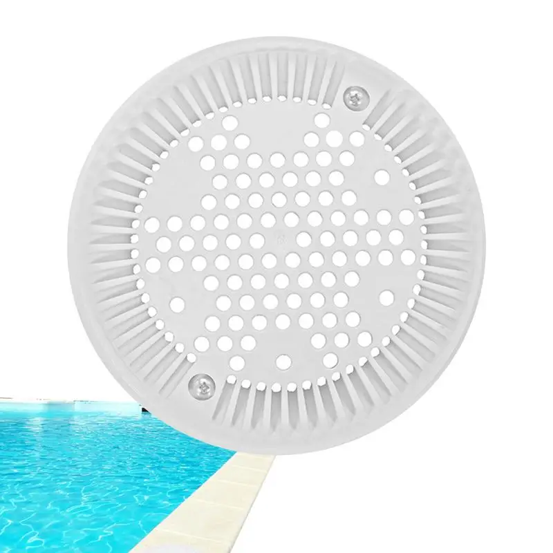 

Main Drain Water Inlet Smooth Drainage Sturdy Strainers Pool & Spa Lightweight Anti Vortex Pool Drain Cover for in Ground Pools