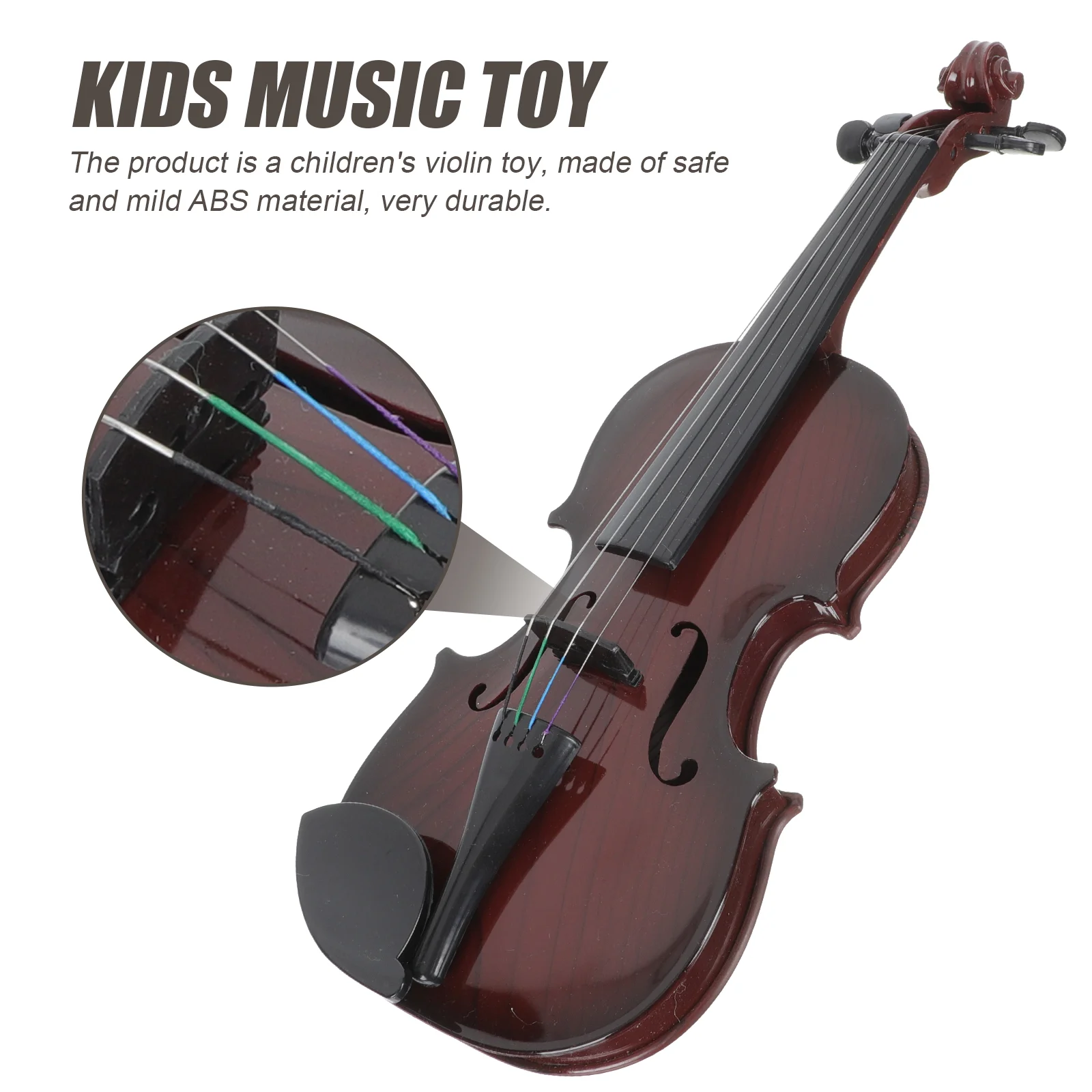 Simulated Violin Toy Musical Instrument for Kids Abs Simulation Toddler Children Enlightenment