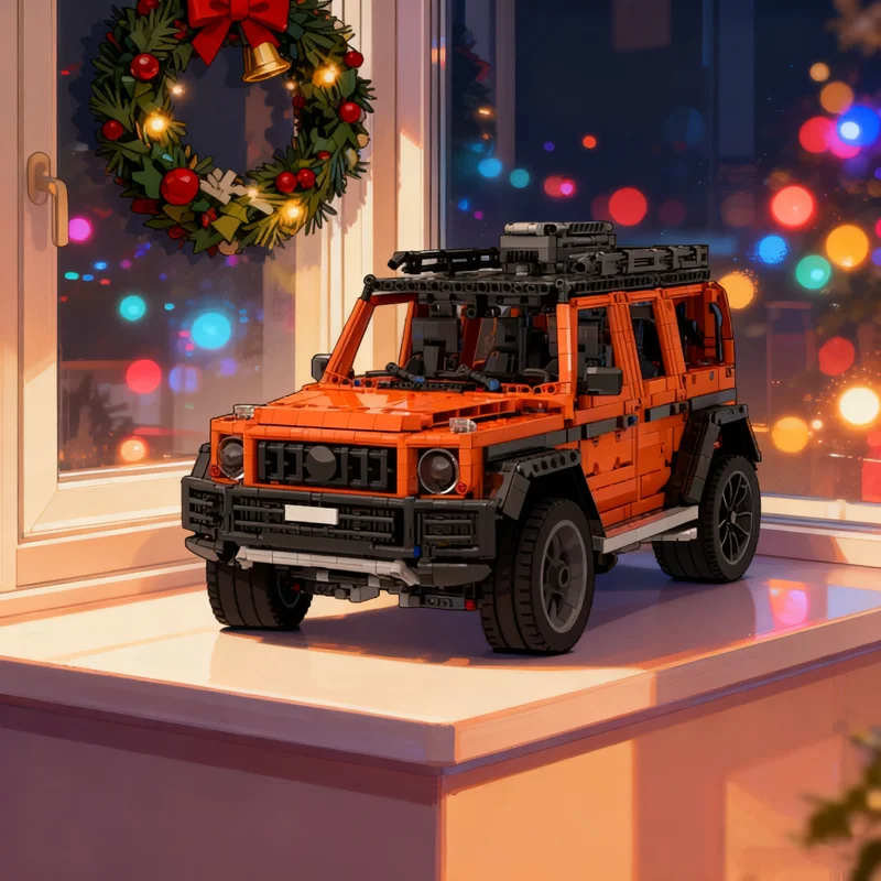 

447 шт. MOC Mercedesesed MOD Техническая модель Строительные блоки Строительство DIY Творческая идея Рождественские подарки Игрушка Образование