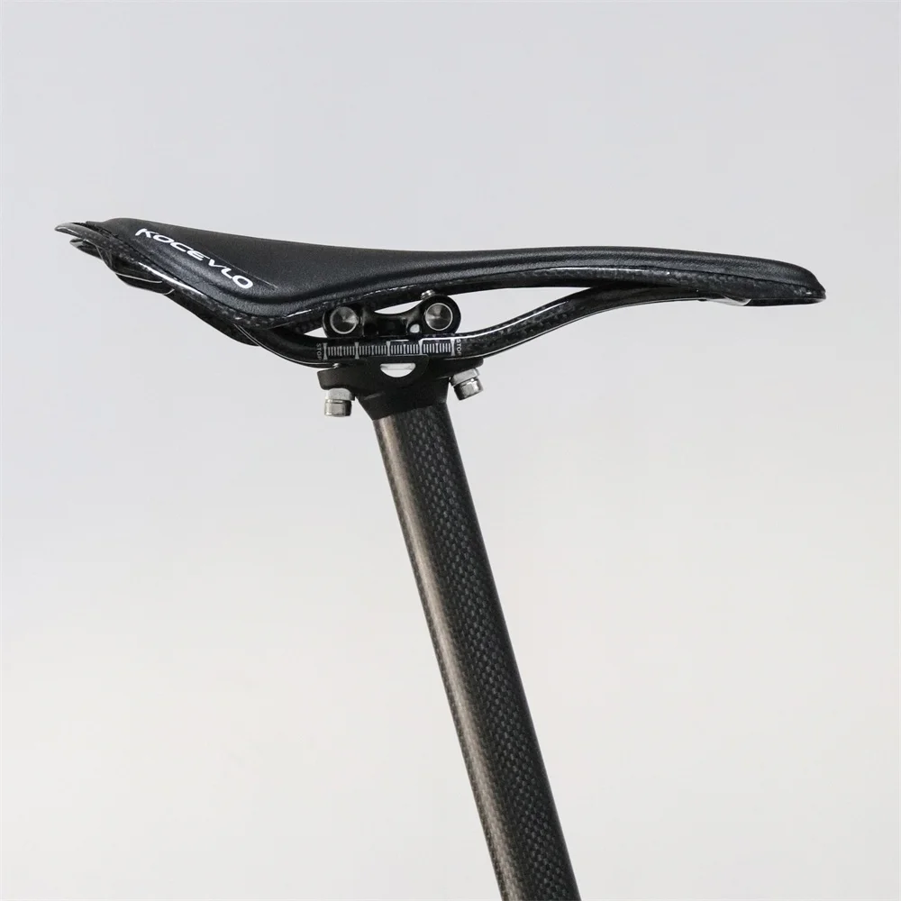 KOCEVLO Full Carbon Fiber Saddle Ultra Light Weight Lightweight 143mm 155mm for MTB Mountain Bicycle Road Bike Parts