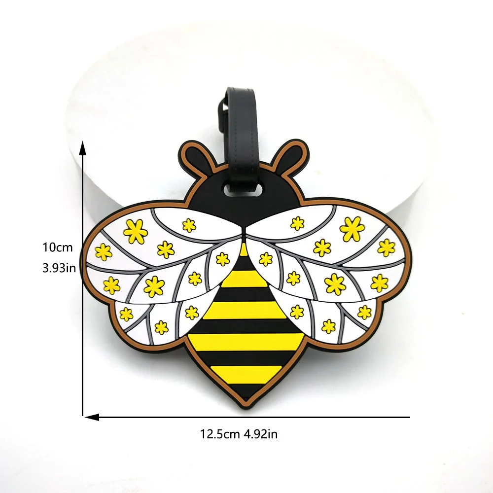 1PCS Creative Letter  Luggage Boarding Hanger Luggage Tag Station Airport Check in Trolley Box Items Loss Prevention Label