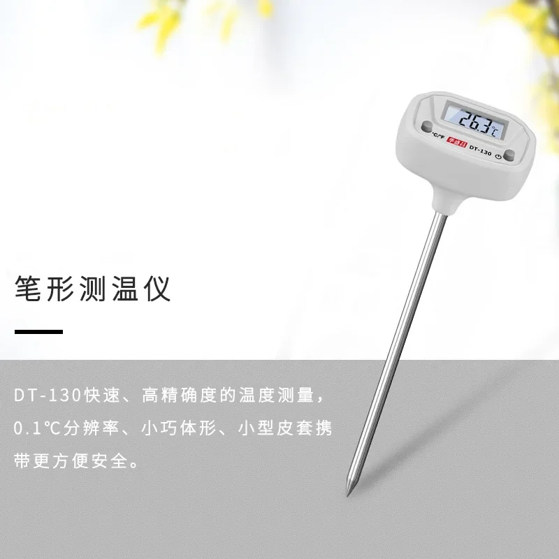 جديد CEM القلم ميزان الحرارة واسعة النطاق متعدد الأغراض قياس DT-130 LCD الرقمية قياس درجة الحرارة تستر متر رصد