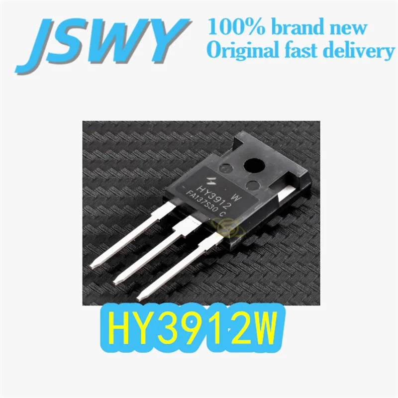 

(5/50 pieces) HY3912W Original Screen-Printed HY3912 Package TO-247 N-Channel MOSFET 125V 190A Ultra-Low Internal Resistancea