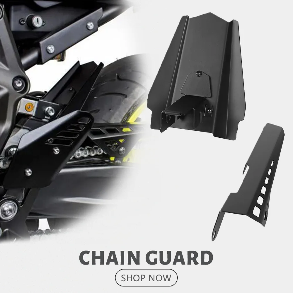 Motorbike Chain Guard Protector For YAMAHA MT-07 Moto Cage/Tracer FZ-07 XSR 700 XTribute TRACER 700/7 GT/YZF R7 MT07 2013-2021