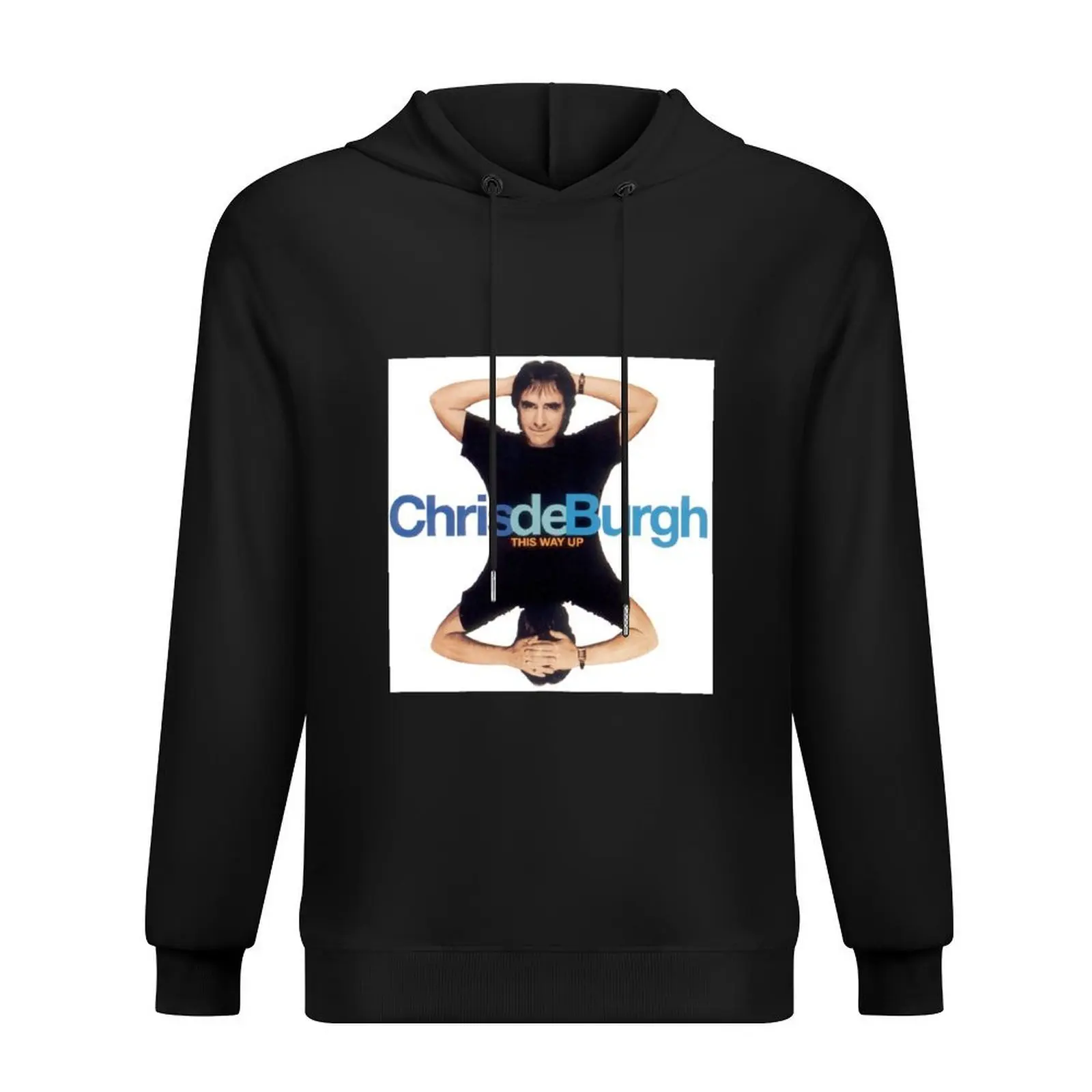 

Chris de Burgh this way up Hoodie hooded shirt aesthetic clothing japanese style graphic t shirts men tracksuit