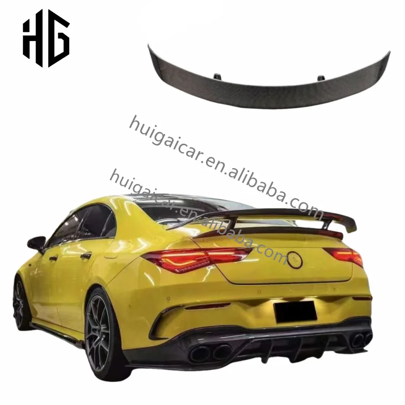 

Wholesale Price Real Carbon Fiber Trunk Spoiler Rear Wing for Benz CLA W118 Carbon Rear Spoiler Car Parts