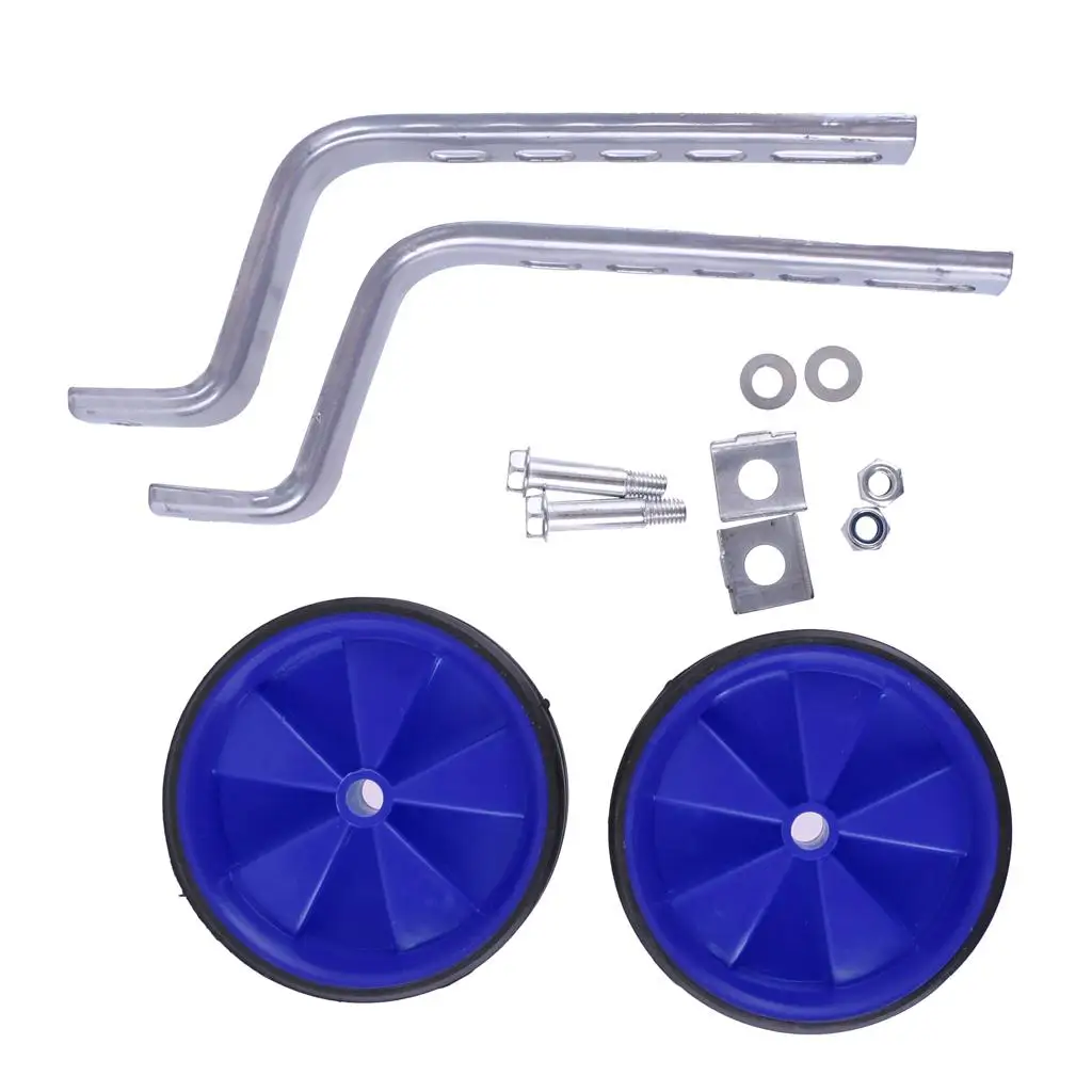 Bicycle Stabilizer Wheels Steel Safety Learning Wheels Kids Bike Equipment for 12 14 16 18 20 Inch