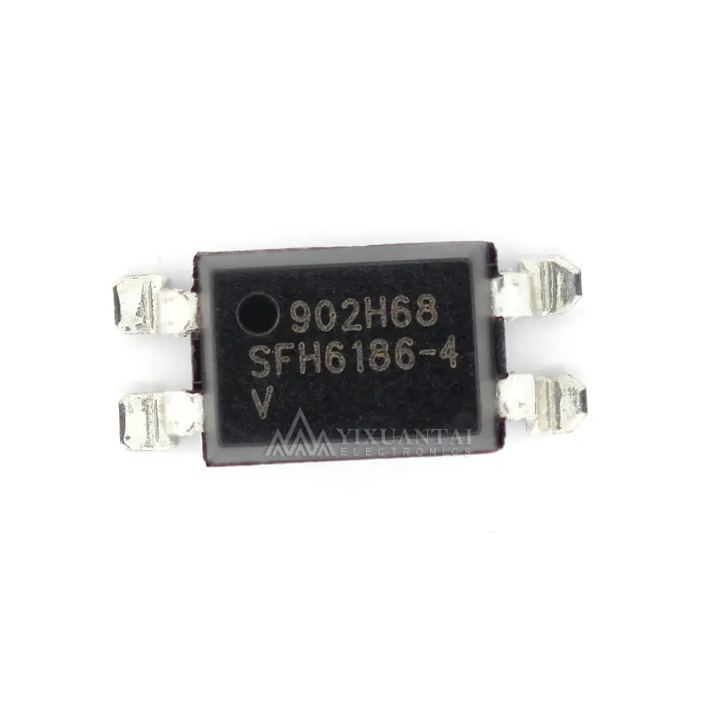 10pcs/Lot  SFH6186-4  SFH6186-4T  SFH6186-5  SFH6186-5T 【OPTOISOLATOR 5.3KV TRANS 4SMD】New