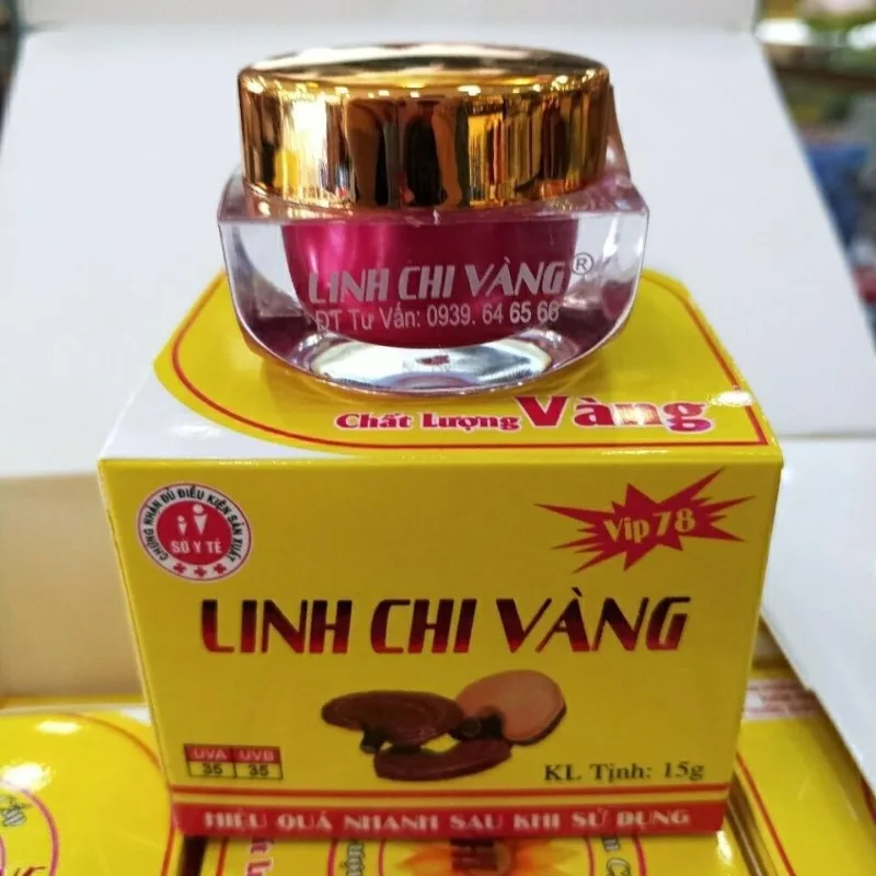Vietnam Whitening Cream LINH CHI VANG 78 Spot Remover Facial Moisturizer