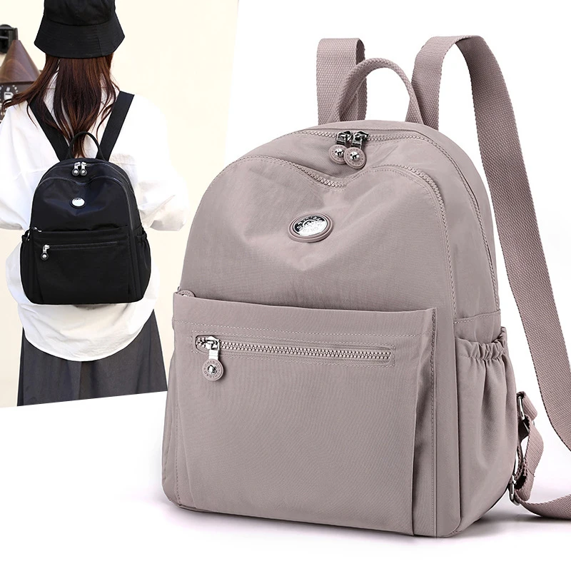 Versatile Large Capacity Shoulder Bag Waterproof Lightweight Mini Rucksack Fashion Wear-resistant Small Travel Backpack Gifts