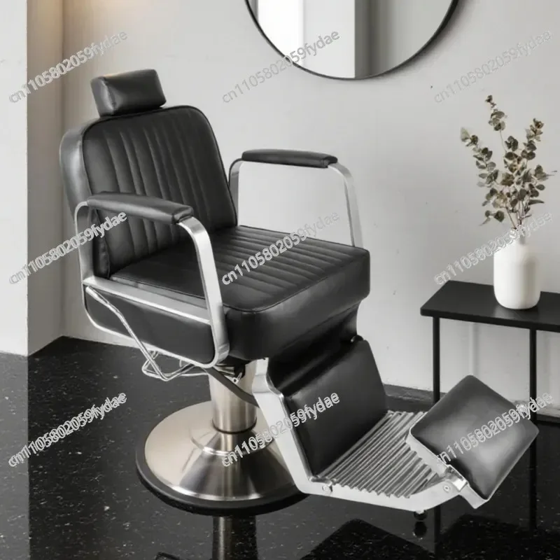 Downturned Hair Salon Beauty Salon Chair Oil Head Chair Hair Cutting Shaving Recliner