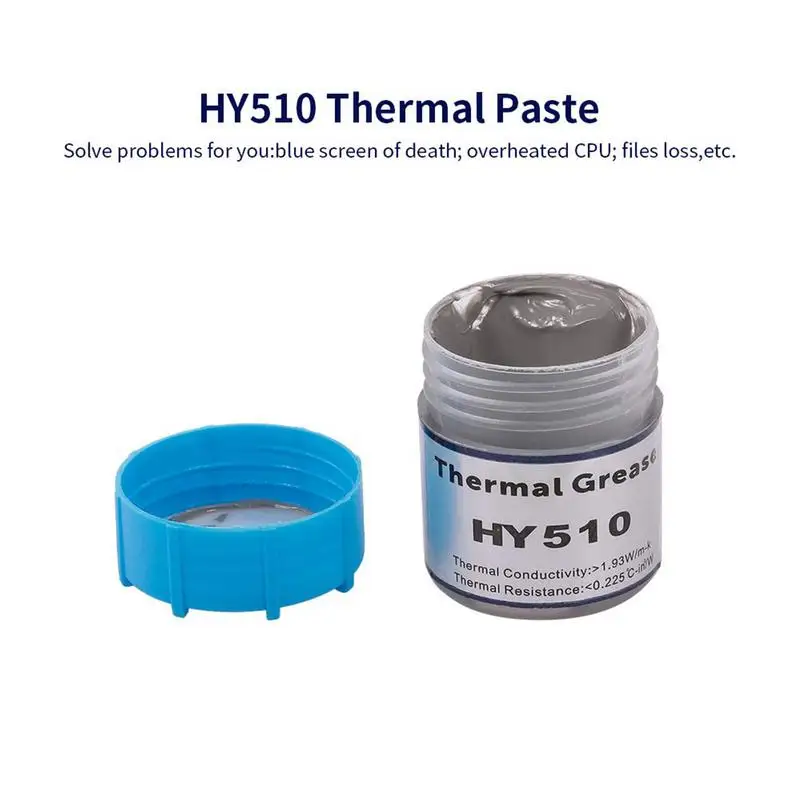 Thermal Paste For CPU Thermal Grease High Performance High Thermal Conductivity CPU Paste Silicon Paste For Cooling Graphics