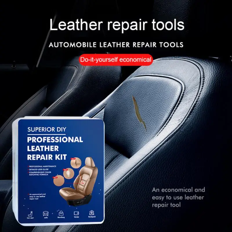 Leather Repair Tool Car Leather Repair Cream Leather Seat Peeling DIY Repair Cream Repair Kit Car Care Skin Restoration Polish