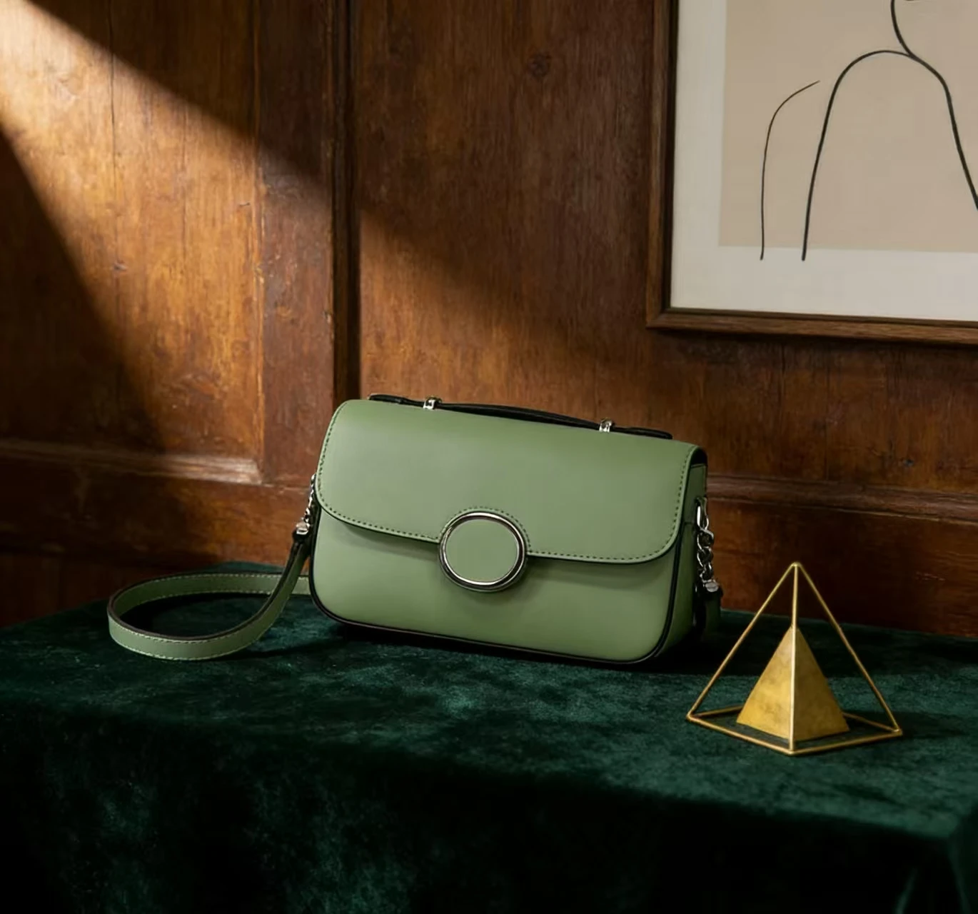 Vrouwen Effen Kleur Keten PU Schoudertas Effen Kleur Hasp Zomer Cross Body Tassen Koreaanse Vrouwelijke Casual Eenvoudige Handtas