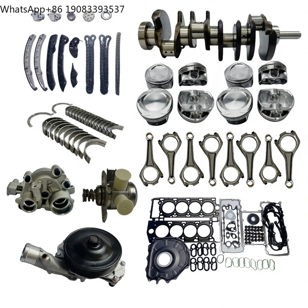 

Engine Rebuild Kit Full Gasket Timing Chain Piston for Land Rover Aj133 5.0L 5.0T 508PN 508PS SVR Piston Oil Pump Crankshaft