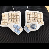 Charybdis 4X6 Layout Trackball Split Keyboard Custom Cheey MX Welding Switch Wired/Bluetooth Wireless Split Mechanical Keyboard